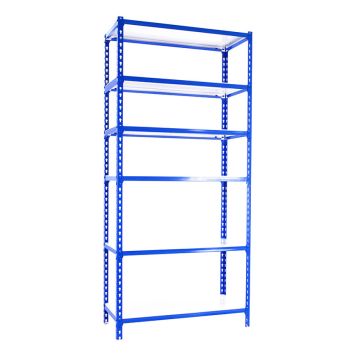 LAGERHYLLA SIMONRACK SIMONCLICK MEGA 6 250X120X30CM BLÅ/VIT