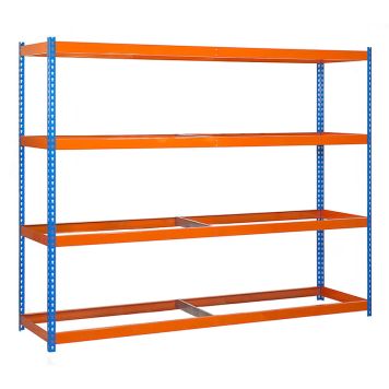 LAGERHYLLA SIMONRACK ECOFORTE 200X120X60CM BLÅ/ORANGE