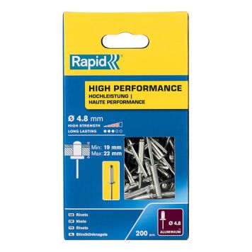 BLINDNIT RAPID HIGH PERFORMANCE Ø4,8X25MM 200ST/FP 