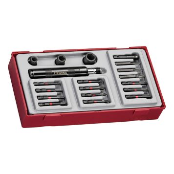 SLAGSKRUVMEJSELSATS TENG TOOLS 19 DELAR  