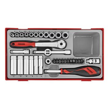 HYLSNYCKELSATS TENG TOOLS TT143512 1/4" 35 DELAR 