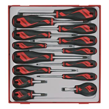 SKRUVMEJSELSATS TENG TOOLS 14 DELAR TTD914N-P