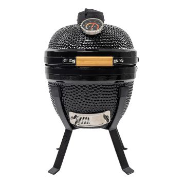 KOLGRILL KAMADO SUMO MINI 14" Ø37CM SVART