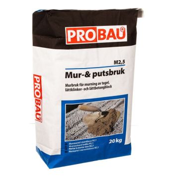 MUR & PUTSBRUK FINJA PROBAU 2,5 20KG/SÄCK