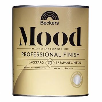 LACKFÄRG BECKERS MOOD PRO BLANK 70 VIT BAS A 0,7L 