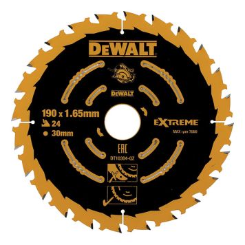 SÅGKLINGA DEWALT DT10304-QZ EXTREME 190X30MM 24T