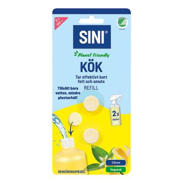 RENGÖRINGSTABLETTER SINI KÖK REFILL