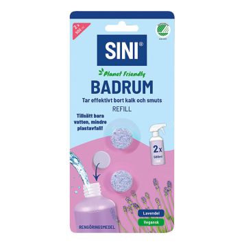 RENGÖRINGSTABLETTER SINI BADRUM REFILL