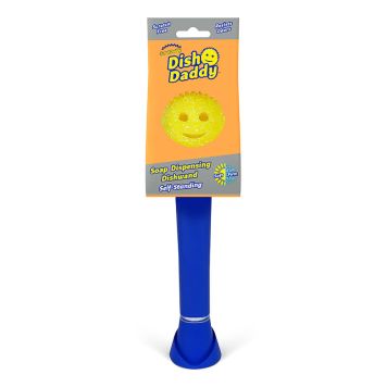 DISKBORSTE SCRUB DADDY DISH WAND BLÅ