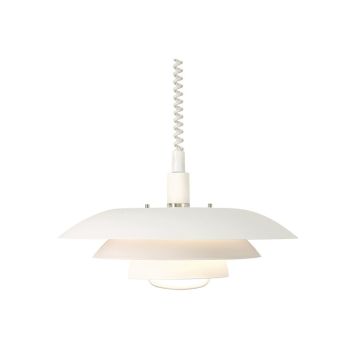 TAKLAMPA ANETA LIGHTING EPSILON MED HISS 45CM VIT