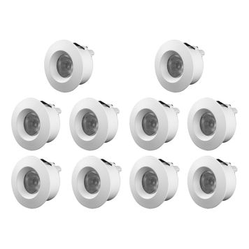 DOWNLIGHT DESIGNLIGHT MINI Ø30MM 1,2W VIT 10-PACK