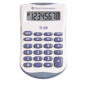 MINIRÄKNARE TEXAS INSTRUMENTS TI-501 SUPERVIEW 