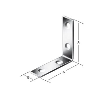 MÖBELVINKEL VORMANN 50X50MM 12-PACK