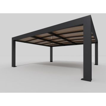 CARPORT GENUA ALLVIEW CUBUS DUBBEL 31,9M²