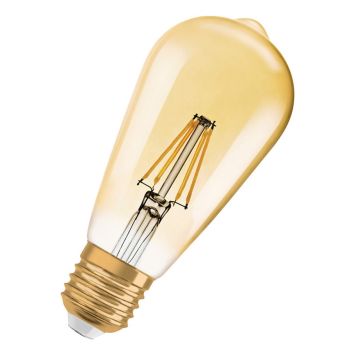 LJUSKÄLLA OSRAM LED EDISON GOLD E27 200LM 2,8W