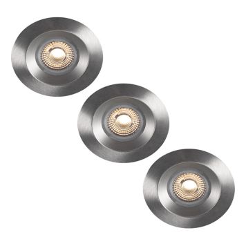 DOWNLIGHT ECOLITE TITAN TUNE DIM TO WARM ALUMINIUM 3-PACK