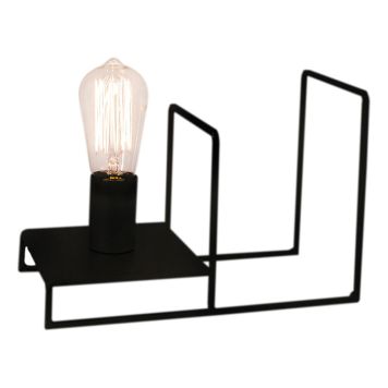 BORDSLAMPA BY RYDENS SHELF SVART