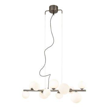 TAKLAMPA ANETA LIGHTING MOLEKYL TENN/ VIT