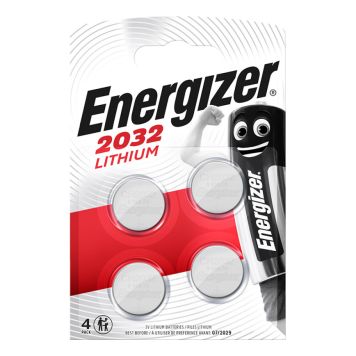 KNAPPCELLSBATTERI ENERGIZER LITHIUM CR2032 3V