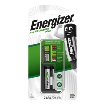 BATTERILADDARE ENERGIZER MINI AA/AAA