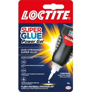 SNABBLIM LOCTITE SUPER GLUE FLEX GEL CONTROL 3G