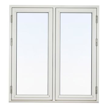 FÖNSTER SVENSKA FÖNSTER SIDOHÄNGT F2 2-GLAS FRITID 11X13 VIT