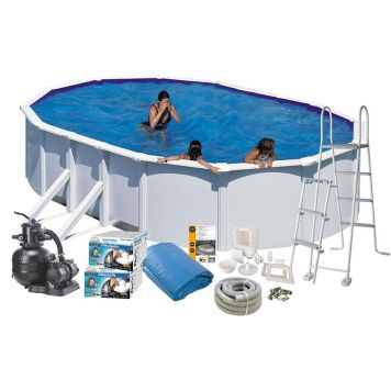 POOL SWIM & FUN OVAL KIT 28217L 132X730X350CM VIT