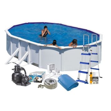 POOL SWIM & FUN OVAL KIT 20900L 120X601X375CM VIT