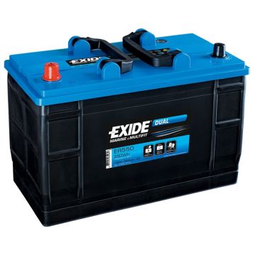 MARINBATTERI EXIDE DUAL MULTIFIT 12V 115AH