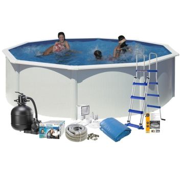 POOL SWIM & FUN RUND KIT 19444L Ø460CM VIT