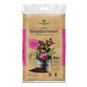 BLOMJORD HASSELFORS NATURGÖDSLAD KRAV 15L