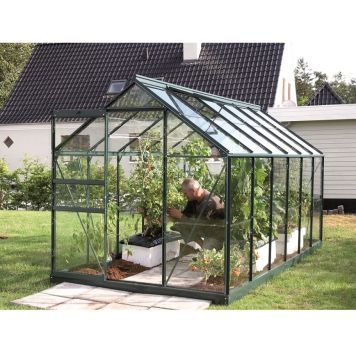 VÄXTHUS VITAVIA VENUS 7500 GRÖN/GLAS 7,5 M² 