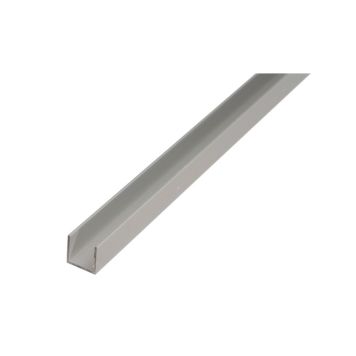 U-PROFIL ALUMINIUM 1000X15X15MM