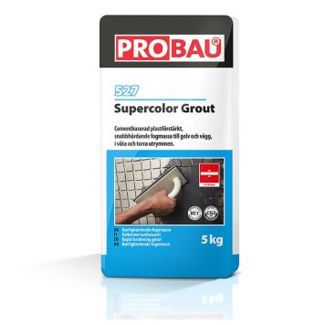 KAKELFOG PROBAU 527 SUPERCOLOR GROUT VIT 5 KG