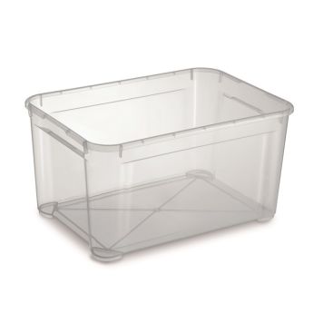 FÖRVARINGSLÅDA PLAST CLEAR BOX L 47,5L