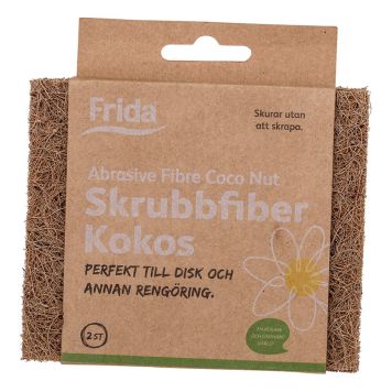 SKRUBBFIBER FIBER NATURE LINE KOKOS 2-PACK