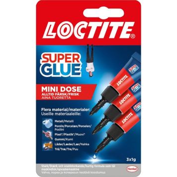 LIM LOCTITE SUPER GLUE 1G 3-PACK                  