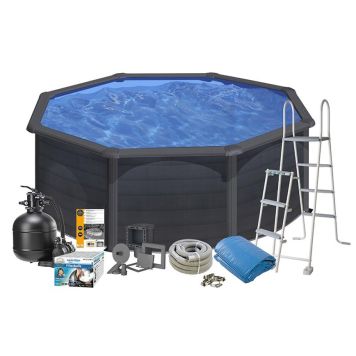 POOL SWIM & FUN BASIC 132 11250L Ø350CM 