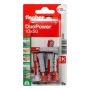 UNIVERSALPLUGG FISCHER DUOPOWER 10X50MM 8-PACK 