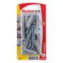 NYLONPLUGG FISCHER SX 8X40MM 10-PACK