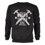 SWEATSHIRT BOLT BRAD SVART STL M