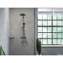 TAKDUSCHSET HANSGROHE CROMA SELECT S SHOWERPIPE 280 1JET MATT SVART           