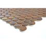 MOSAIK PENNY ROUND KOPPAR 30X30CM PRIS PER ARK