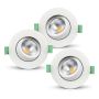 DOWNLIGHT ECOLITE MAGO 3000K 3-PACK VIT