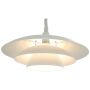 TAKLAMPA ANETA LIGHTING EPSILON MED HISS 45CM VIT