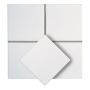 KAKEL WHITE MATT M 15X15CM 1M2/KARTONG