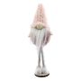 TOMTE STÅENDE PLYSCH 25CM ROSA                          