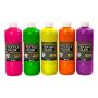 TEXTILFÄRG CREATIVE COMPANY BASIC 5X500ML NEON