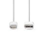 USB-KABEL NEDIS 2.0 APPLE LIGHTNING VIT 2M