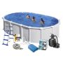 POOL SWIM & FUN OVAL KIT 28217L 132X610X375CM VIT